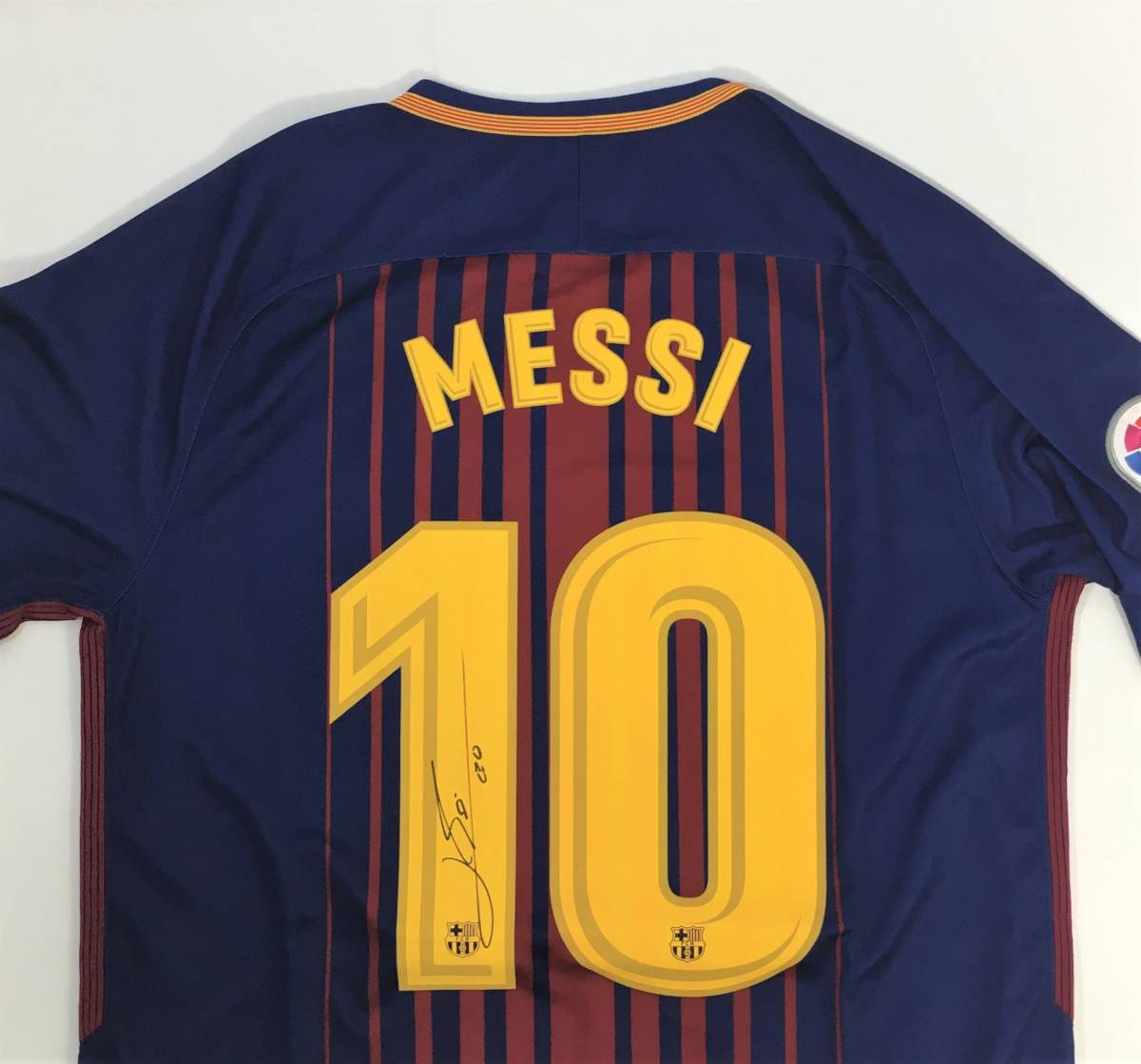 NIKE FCバルセロナ2017ホームユニフォームM メッシ 10番美品