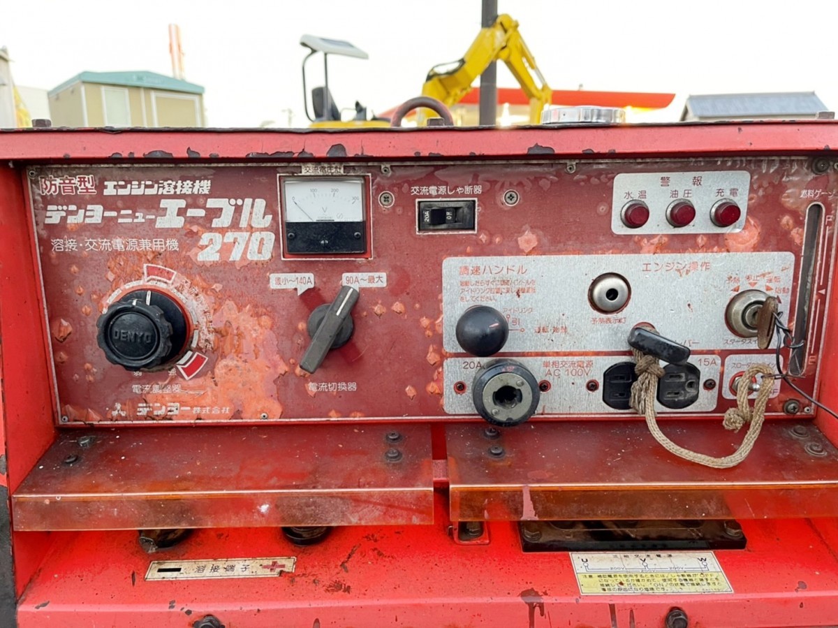 浜松浜北店】AB423 ☆ Denyo デンヨ ディーゼルエンジン溶接機 