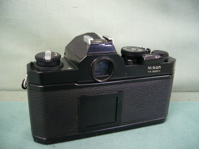 CH-26267-44 ジャンク品 NIKON ニコン FM ブラックボディ 本体のみ