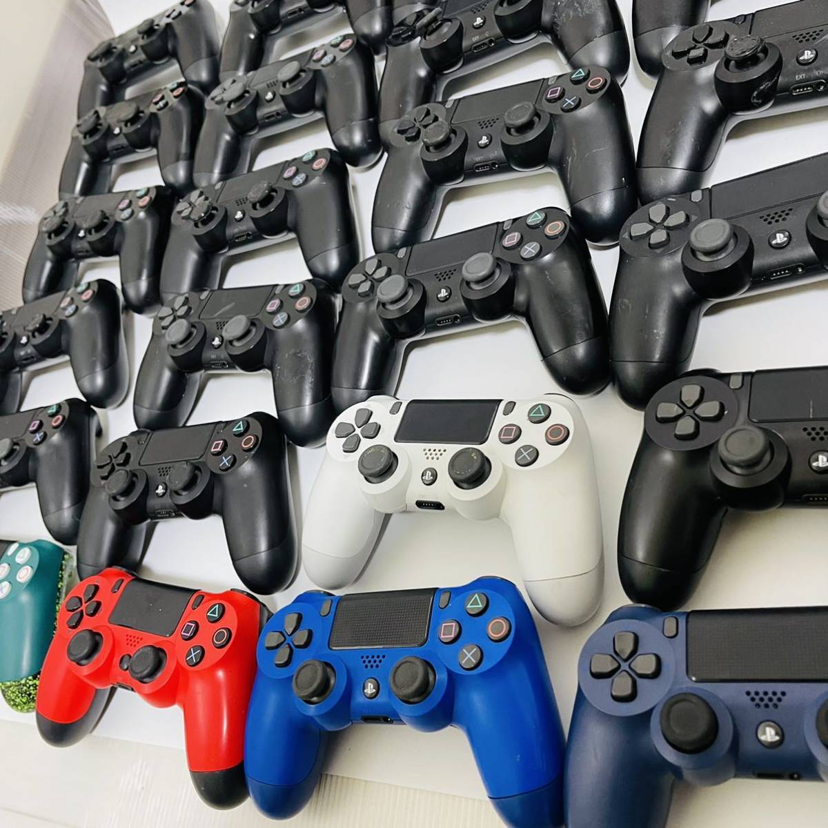 ジャンク)PS4 デュアルショック4 DUALSHOCK 4 純正コントローラー23台 