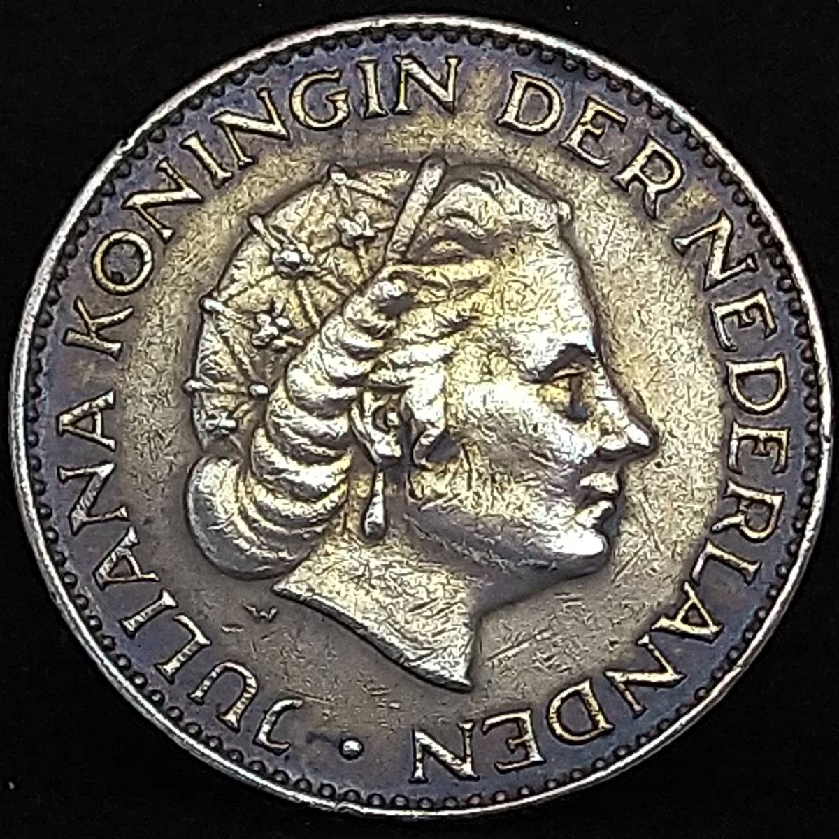オランダ銀貨 1958年 1グルデン / 6．50g(ヨーロッパ)｜売買