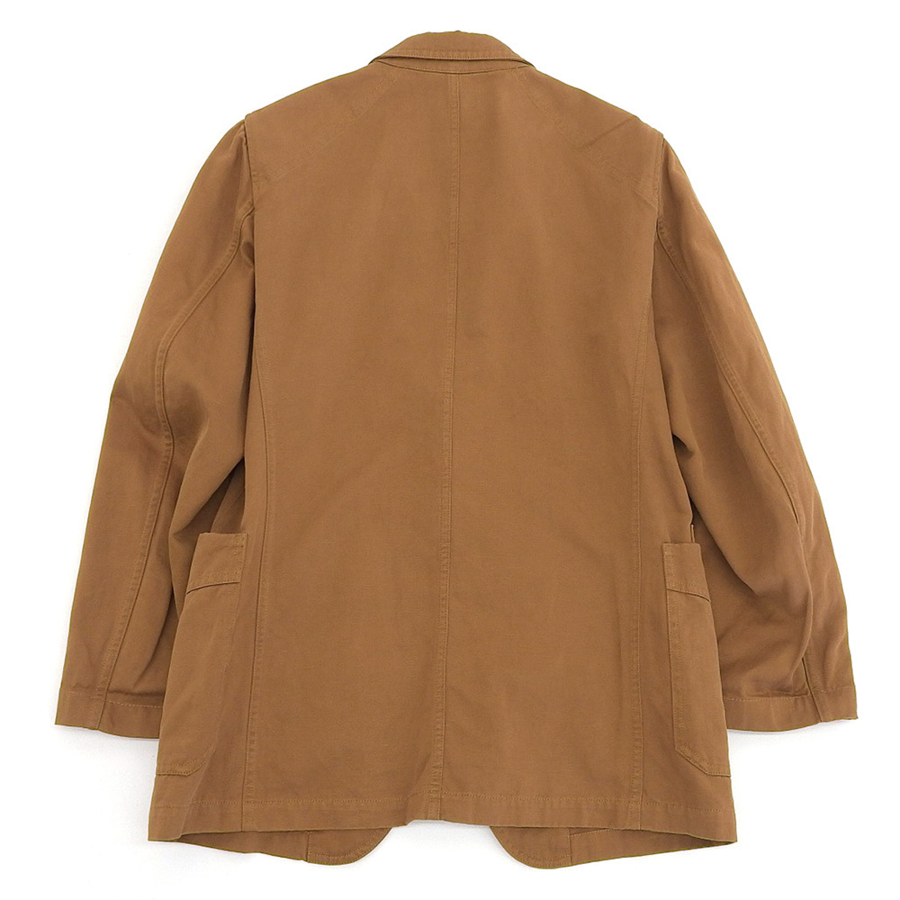 Drakes ドレイクス コットン×リネン シングルジャケット メンズ 