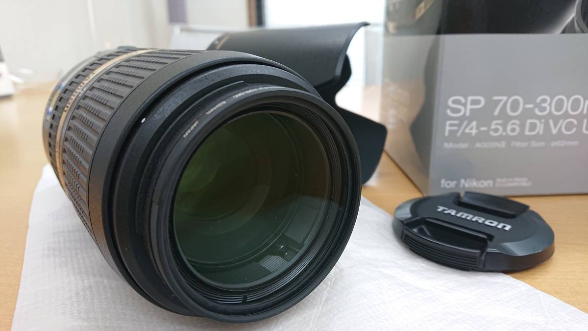 1円スタート売切り☆美品☆タムロン TAMRON SP AF 70-300mm F4-5.6 Di 
