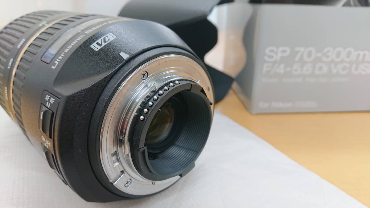 1円スタート売切り☆美品☆タムロン TAMRON SP AF 70-300mm F4-5.6 Di 