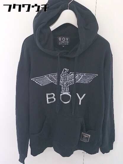 Boy London United Kingdom ボーイロンドン ロゴ 長袖 プルオーバー パーカー サイズ95 M ブラック メンズ Mサイズ 売買されたオークション情報 Yahooの商品情報をアーカイブ公開 オークファン Aucfan Com