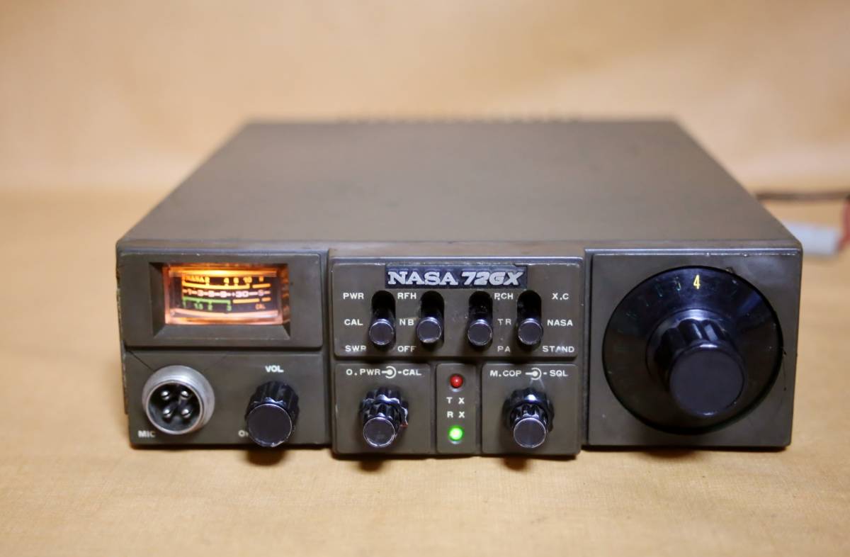 NASA 72GX 受信機ハリケーン28MHzスタンバイピー CB無線機 ハリケーン - NASA NASA72GX スタンバイピー回路内臓 voice