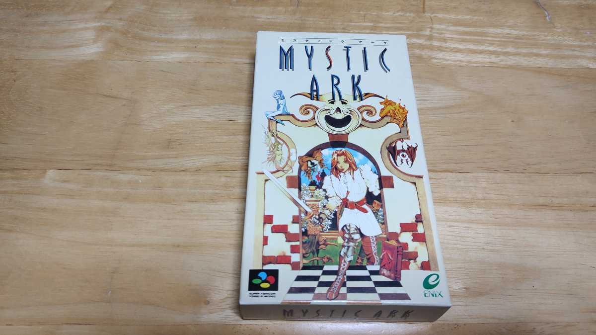 SFCソフト「ミスティック アーク」中古動作品の出品です。 完品