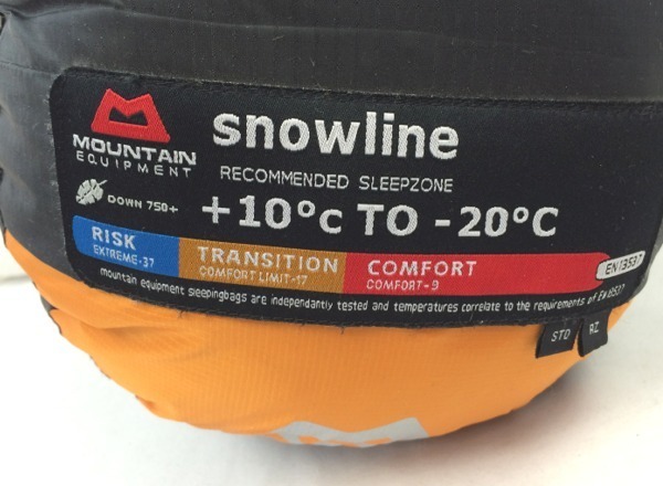 MOUNTAIN EQUIPMENT マウンテン イクイップメント SNOWLINE SLEEPING