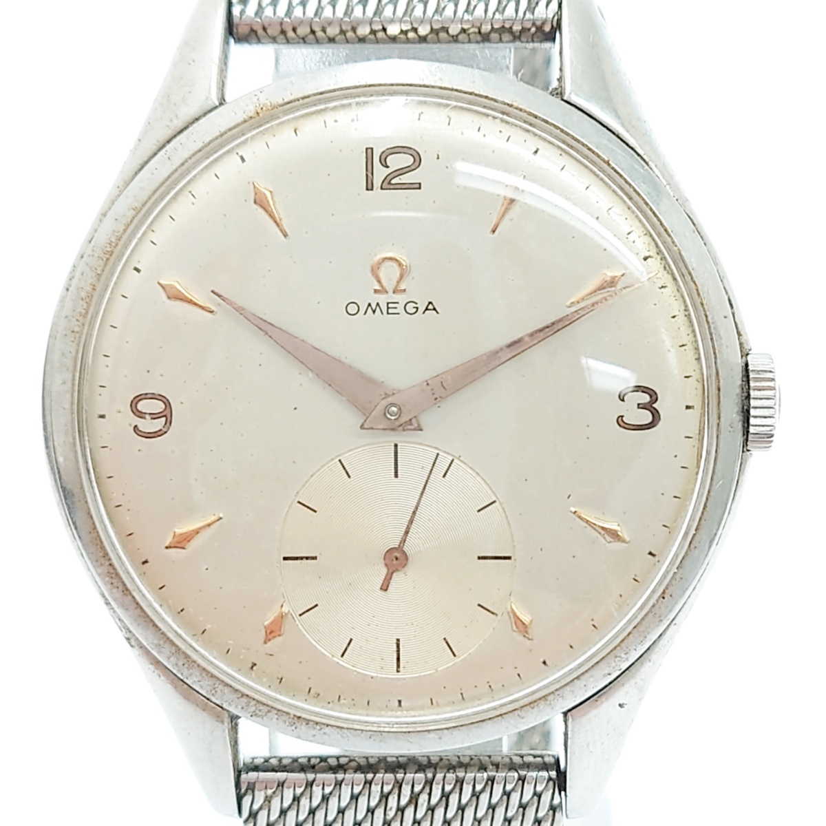 OMEGA オメガ スモールセコンド スモール シーマスター 17石 2605-11 
