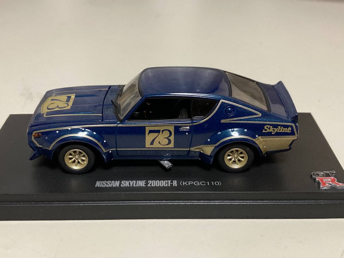 京商 NISSAN 日産 スカイライン ケンメリ 2000 GT-R (KPGC110) 京商 1⁄18 0