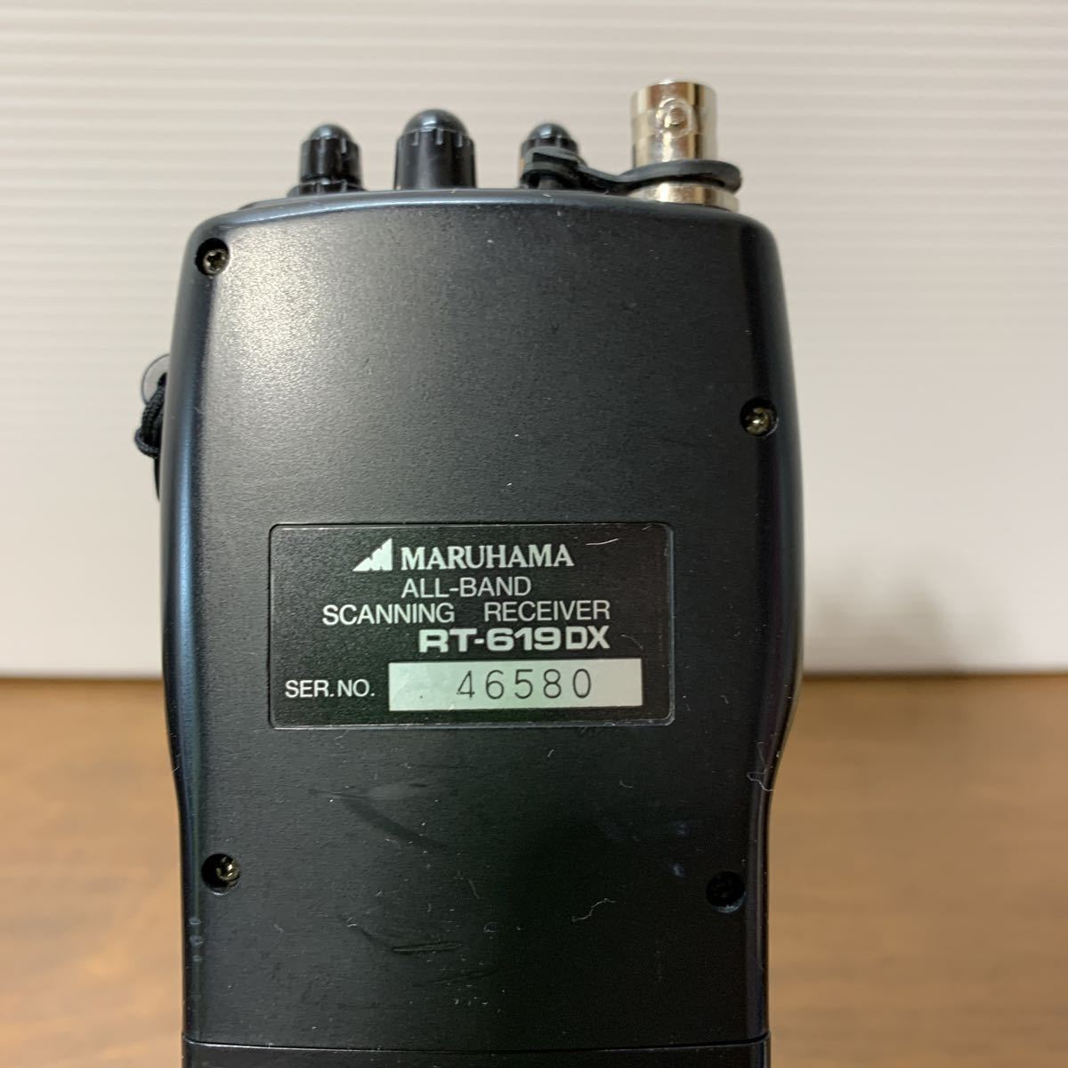 鳴物入 ワイドバンドレシーバー RT619DX MARUHAMA マルハマ 取扱説明書