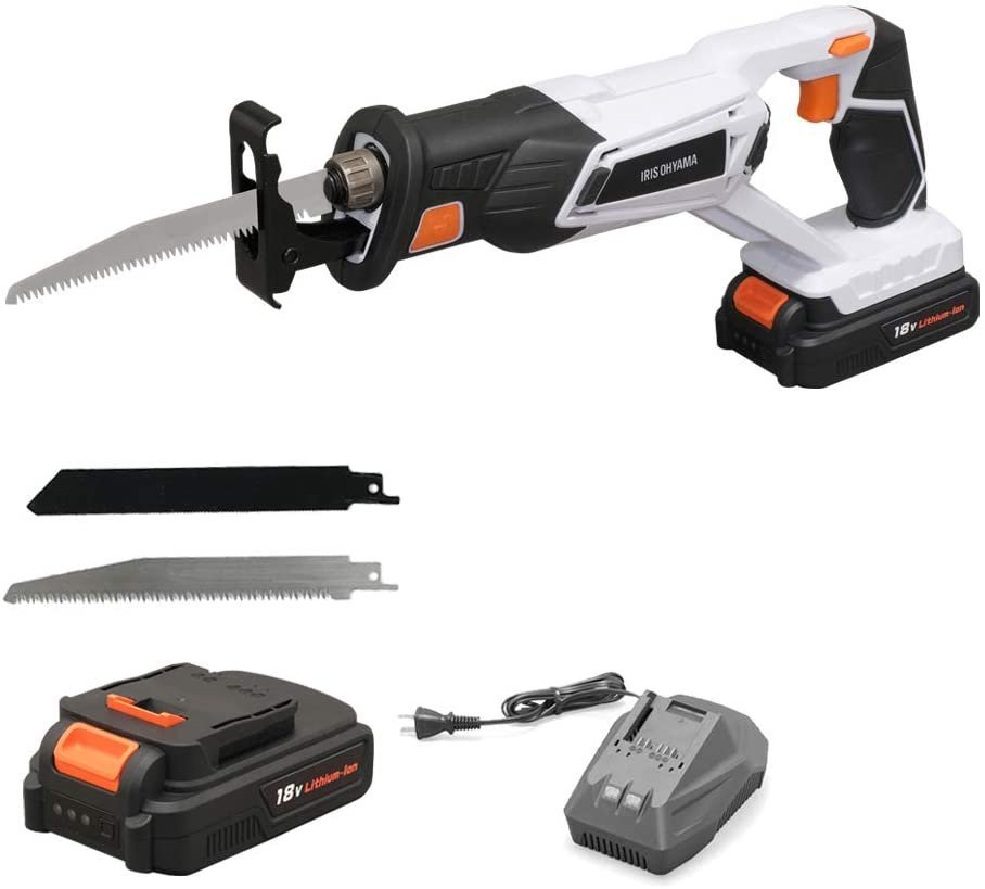 【新作登場，大得価】 アイリスオーヤマ 充電式レシプロソー 18V JRS20 電動のこぎり 専用ケース入り H2202R05(ジグソー、電気のこぎり)｜売買されたオークション情報、yahooの商品情報をアーカイブ公開 - オークファ 木工用
