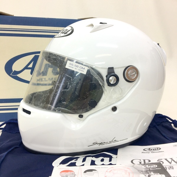 Arai GP-5W 四輪用 フルフェイスヘルメット 未使用 除菌消臭済  