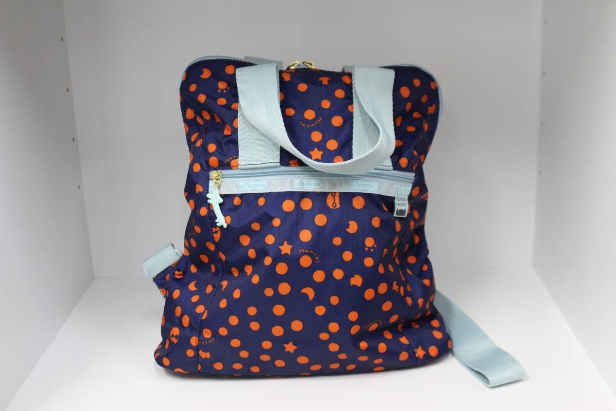 ☆【中古】LeSportsac × TSUMORI CHISATO レスポートサック ツモリチサト リュック バッグ　 【S2012503】☆