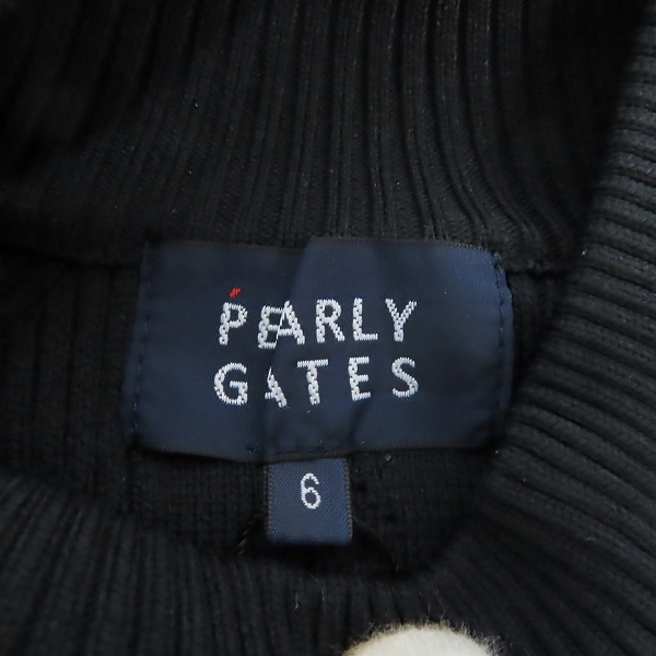 ☆PEARLY GATES/パーリーゲイツ モックネックニット/ハイネックニット