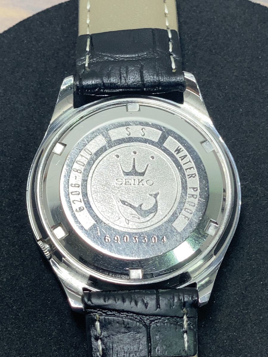 SEIKOMATIC 26石 稼働品 6206-8010 メンズ　腕時計 腕時計 セイコーマチック 6206-8010 王冠イルカ 26石 稼働品