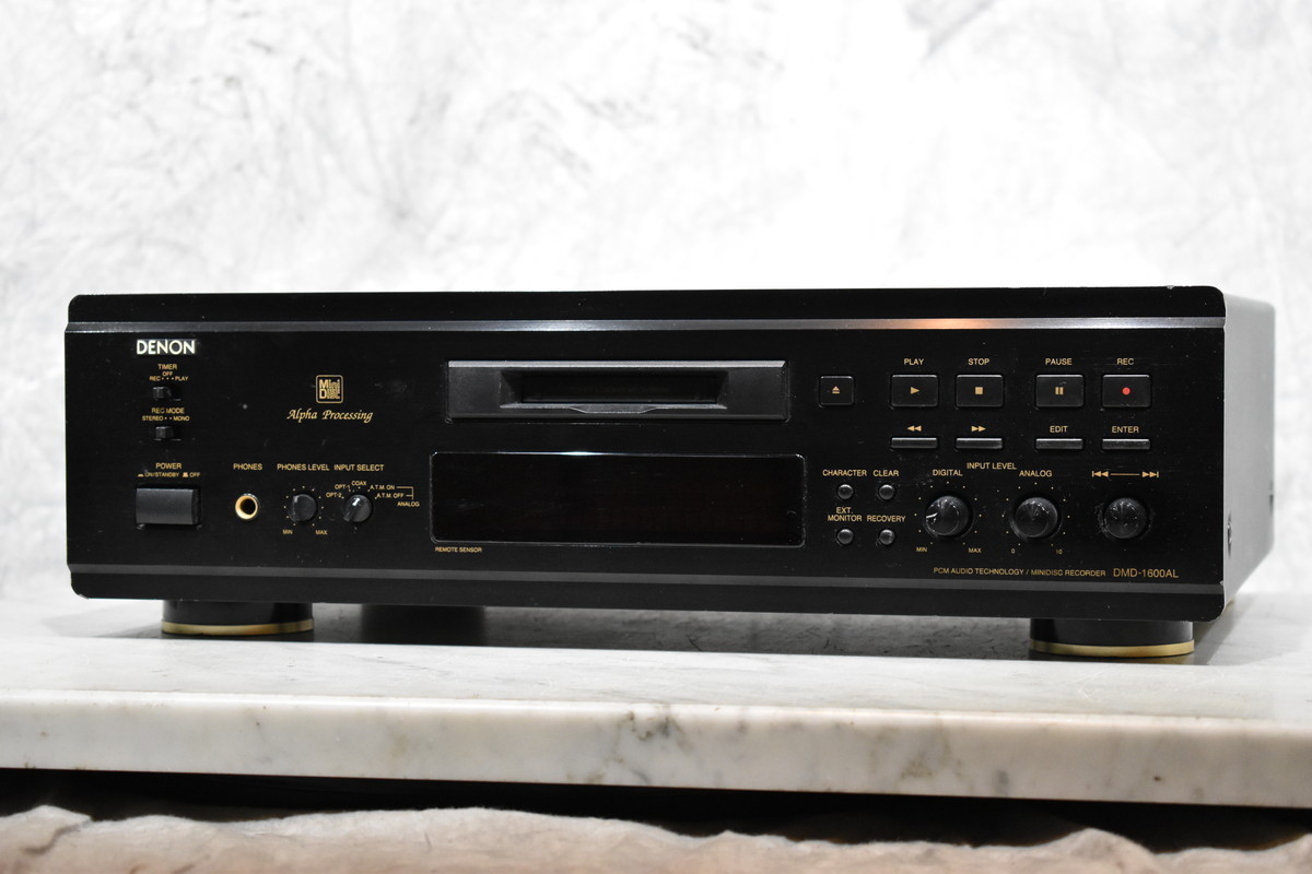 低価，大人気 DENON デノン DMD-1600AL MDデッキ(一般)｜売買されたオークション情報、yahooの商品情報をアーカイブ公開 - オークファン 一般