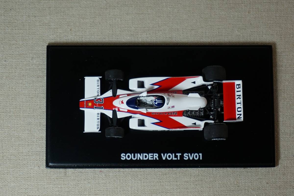 1円スタート 1/43 デカール加工 アカバ spark SOUNDER VOLT SV01 DFV 