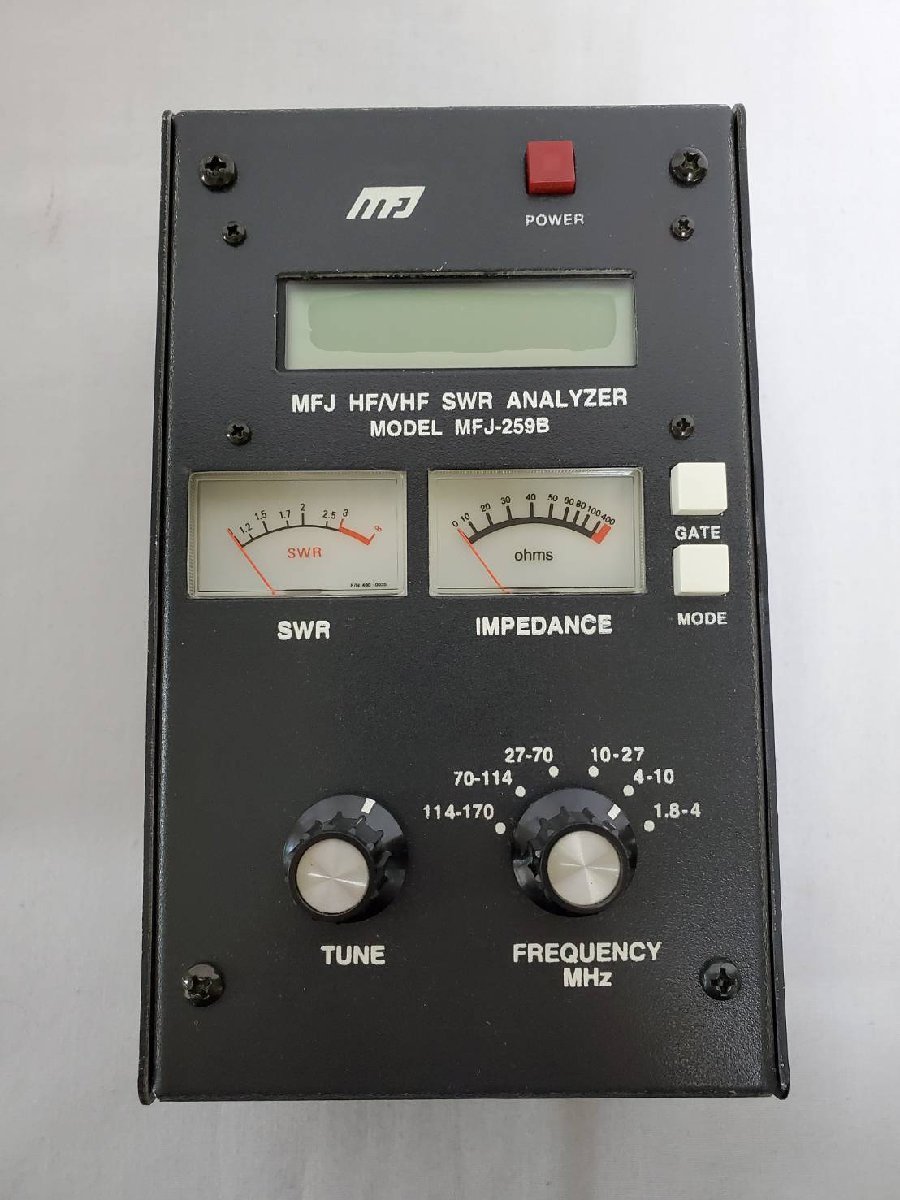 アンテナアナライザー MFJー259B ジャンク品 ▽ジャンク MFJ アンテナアナライザー MFJ-259B 動作未確認▽005497