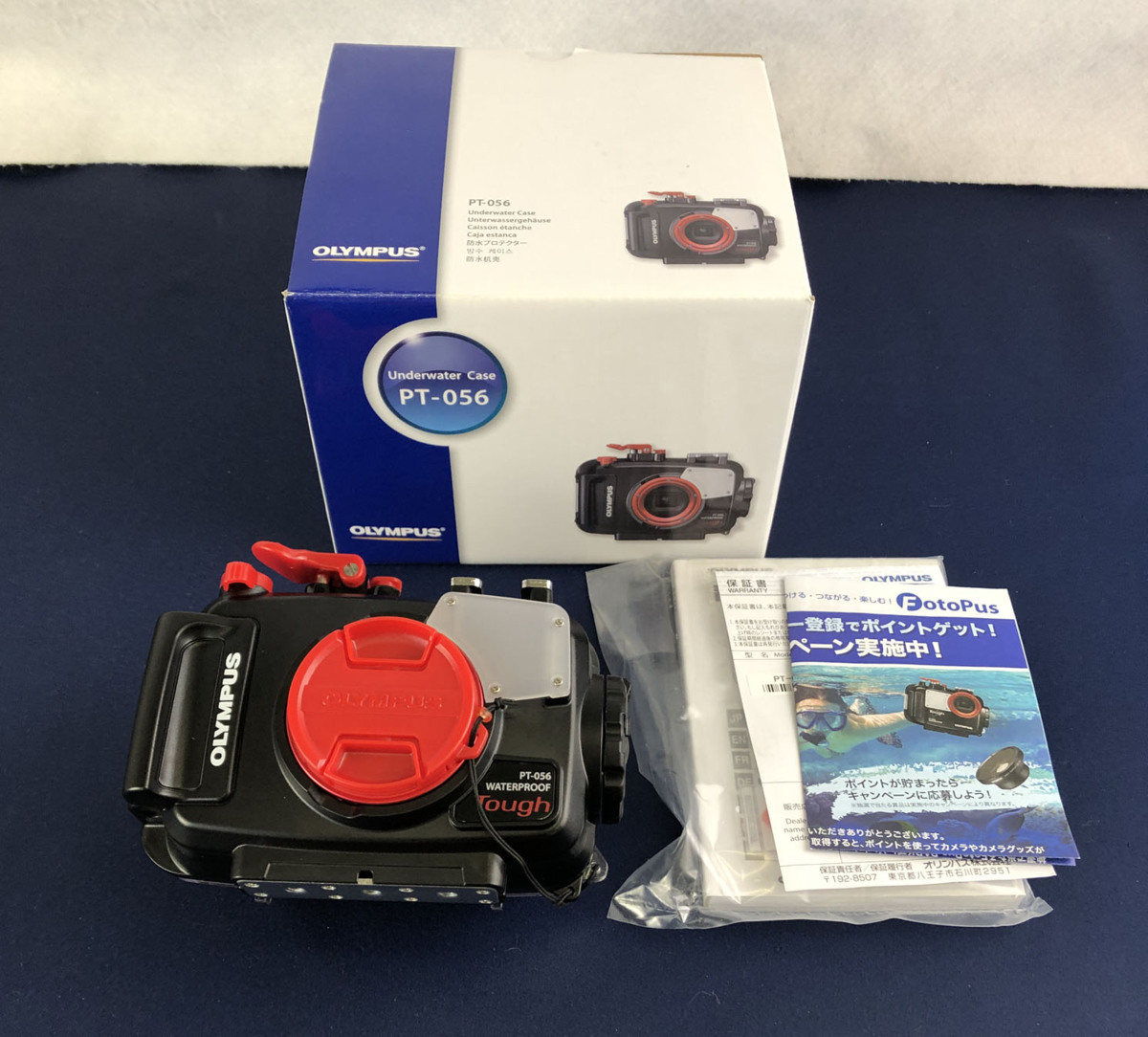 ★中古品★防水プロテクター PT-056 OLYMPUS