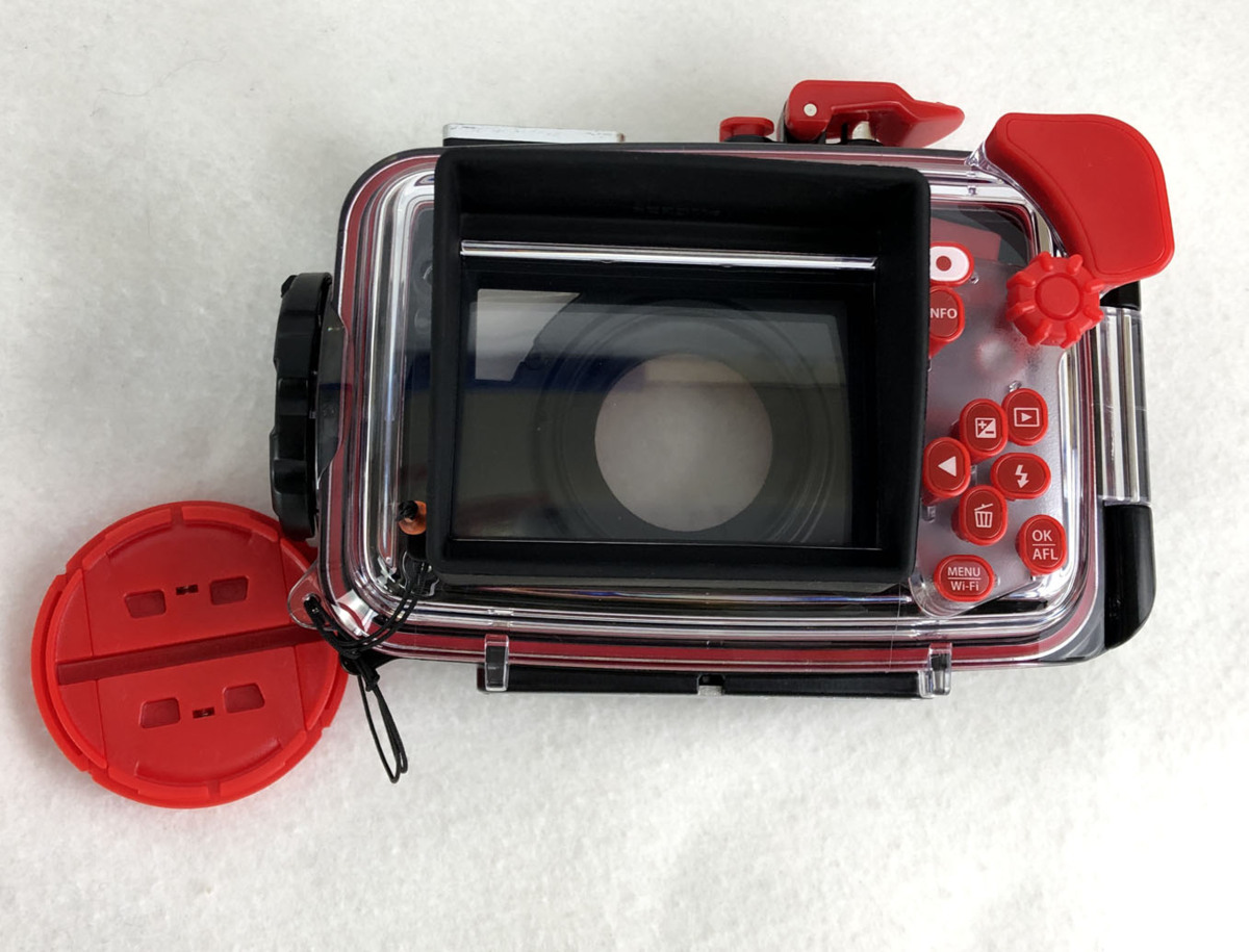 ★中古品★防水プロテクター PT-056 OLYMPUS