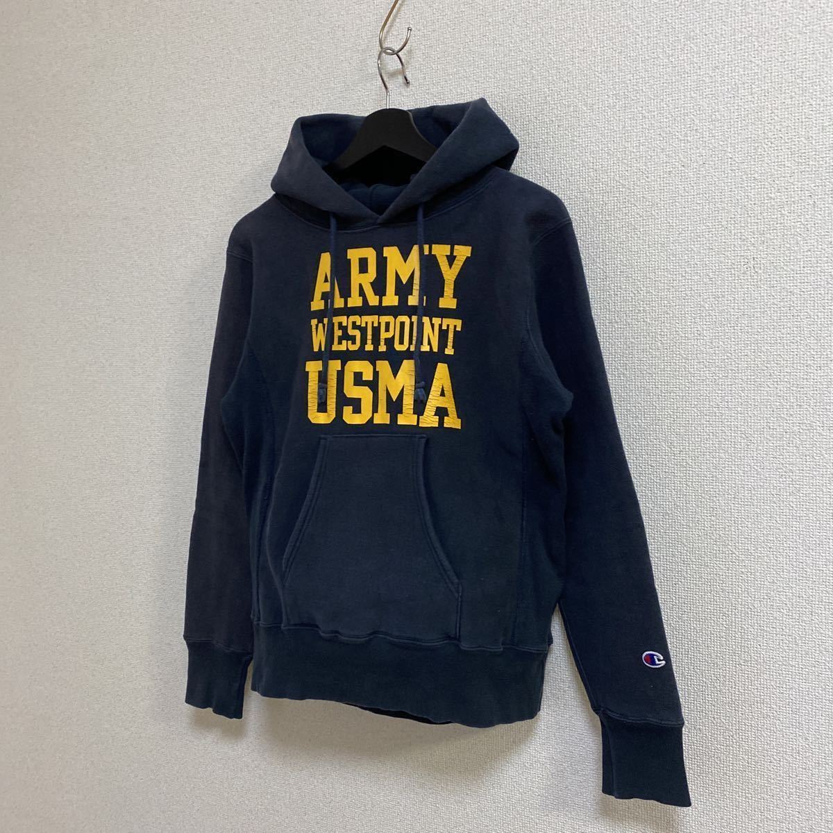 Champion チャンピオン 赤タグ USA製 リバースウィーブ ARMY USMA 