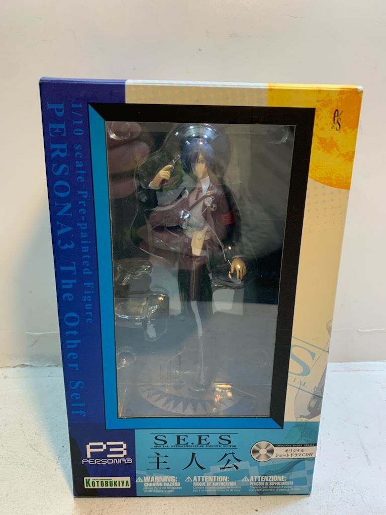  壽屋 コトブキヤ 1/10 PVC製塗装済み完成品 フィギュア ペルソナ3 主人公 結城理 ドラマCD同梱(ペルソナシリーズ)｜売買されたオークション情報、yahooの商品情報をアーカイブ公開 - オークファ ペルソナシリーズ