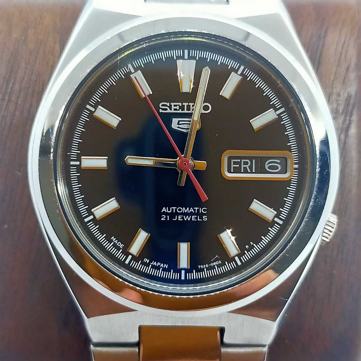 SEIKO セイコー5 SEIKO5 自動巻きメンズ腕時計 7S26-02S0 SNKC57J1