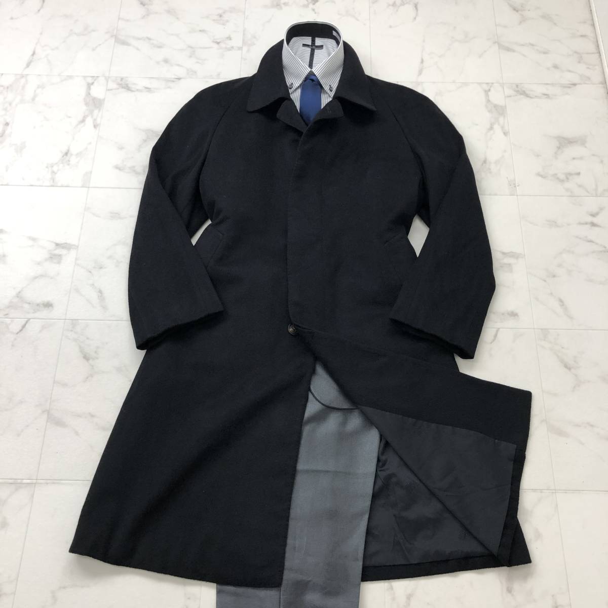 エレガントな佇まい：豪華カシミヤ100％☆ランバンパリス【LANVIN