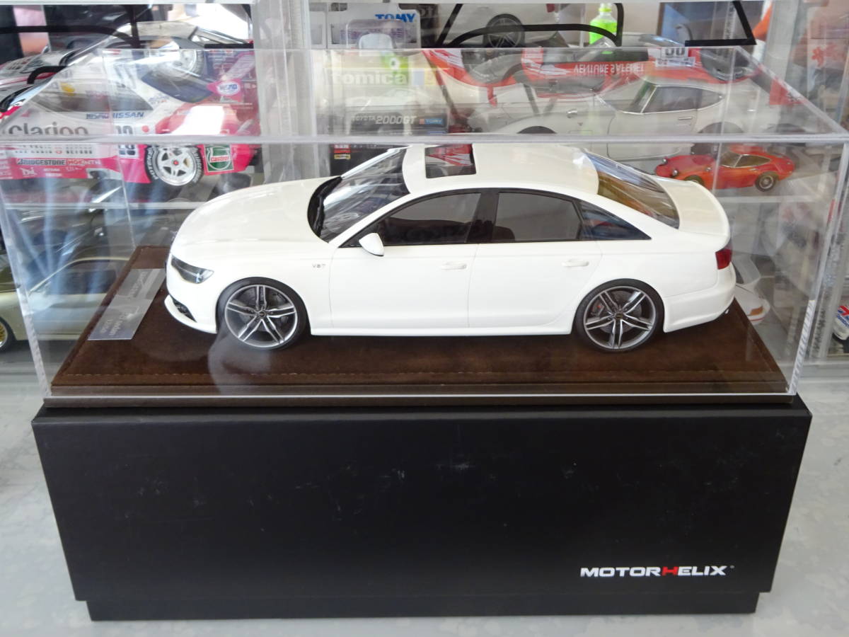 ☆限定50台(12/50)☆TK-MH011ISW☆1/18 Audi S6 Sedan 2016 Ibis White 