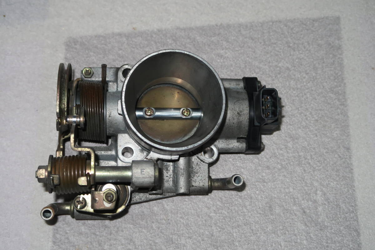 s15 na スロットル　シルビア　流用　sr20det 大口径 S15 シルビア - S14 SR20DE スロットルボディー NA メルカリ 純正