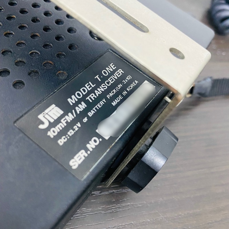 T-ONE 10m FMトランシーバー - JIM トランシーバー トヨムラ 懐かしの