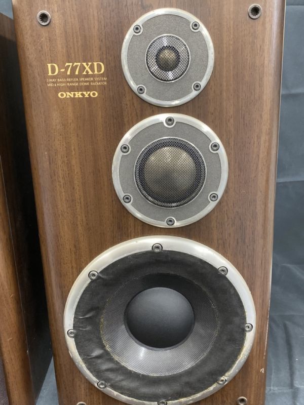 0201-1023ST⑫918 ONKYO オンキョー D-77XD ブックシェルフ型 木製 3Way スピーカー 一対 ペア ONKYO オンキョー 0201-1023ST⑫918 (オンキョー) Onkyo A-912の仕様
