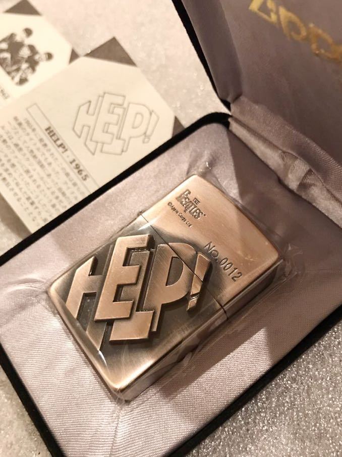 ☆ZIPPO☆【未使用】1995年製 THE BEATLES Collection 『HELP！』限定 