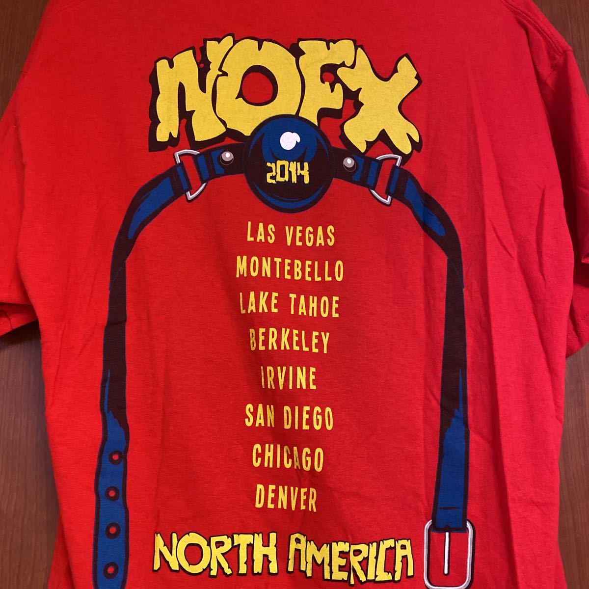 NOFX Tシャツ ノーエフエックス PUNKERS プリントTシャツ イラストロゴ 