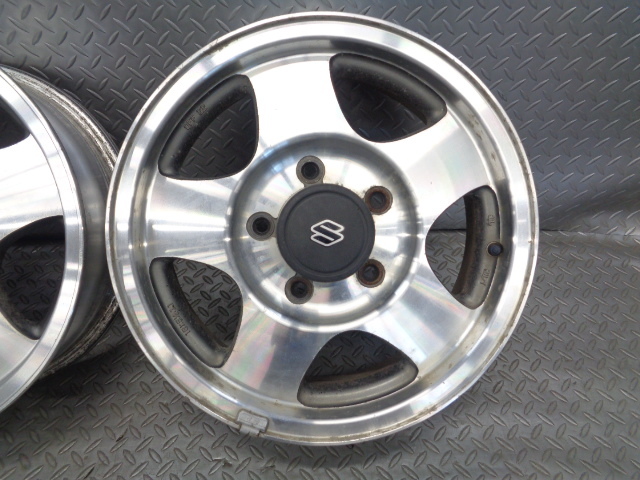 ENKEI 16 5.5J +22 スズキ JA11 ジムニー純正ホイール 1本｜ホイール