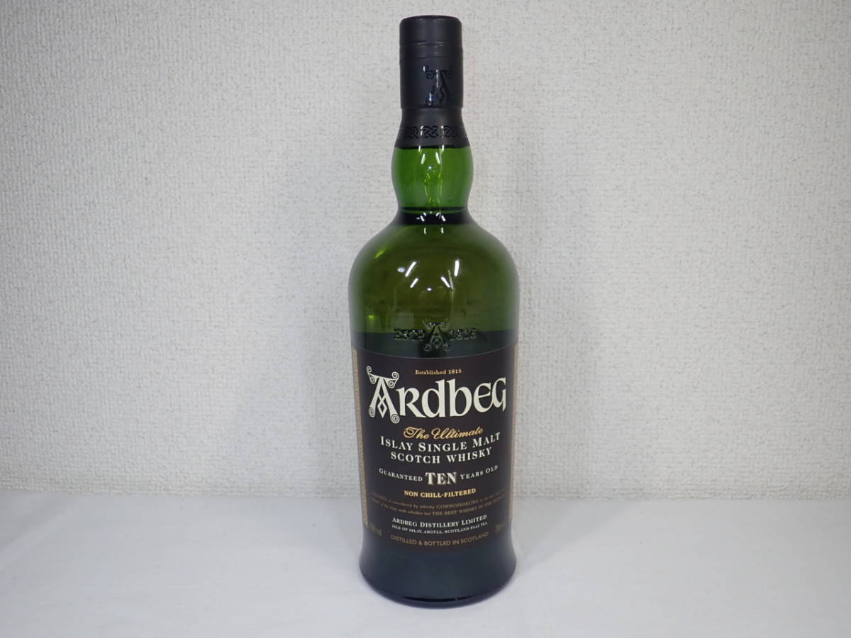 未開栓 】古酒 アードベッグ10年 ARDBEG 700ml 46% 特別限定品 特製 