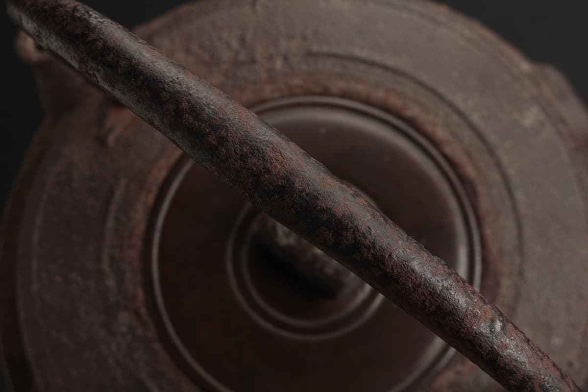 Yahoo!オークション - EA203 明治時代釜師 名越弥五郎 造唐銅蓋 鰐