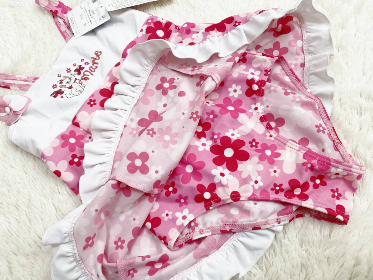 女の子水着 130サイズ 西松屋 Disnyおしゃれキャット マリー Marie ひらひらスカート水着 ワンピース水着 ピンク 130 125 134cm 売買されたオークション情報 Yahooの商品情報をアーカイブ公開 オークファン Aucfan Com