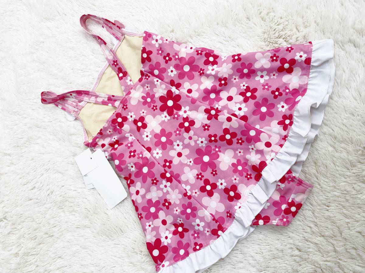 女の子水着 130サイズ 西松屋 Disnyおしゃれキャット マリー Marie ひらひらスカート水着 ワンピース水着 ピンク 130 125 134cm 売買されたオークション情報 Yahooの商品情報をアーカイブ公開 オークファン Aucfan Com