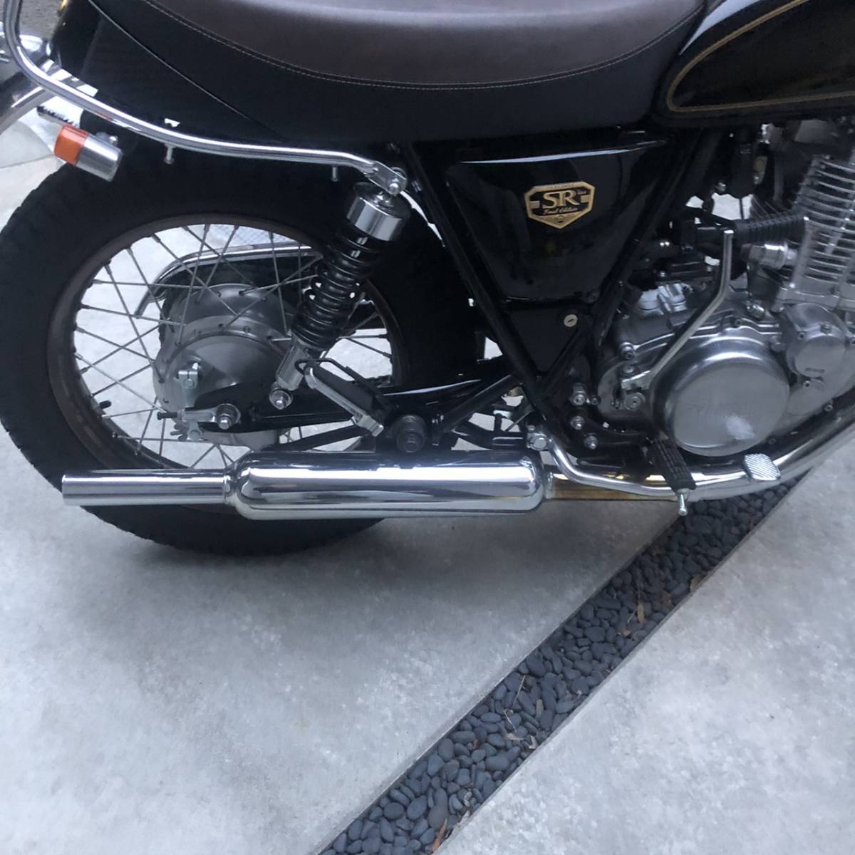 デイトナ SR400 キャブトンマフラー SR400('10 0 SR400FIモデル専用
