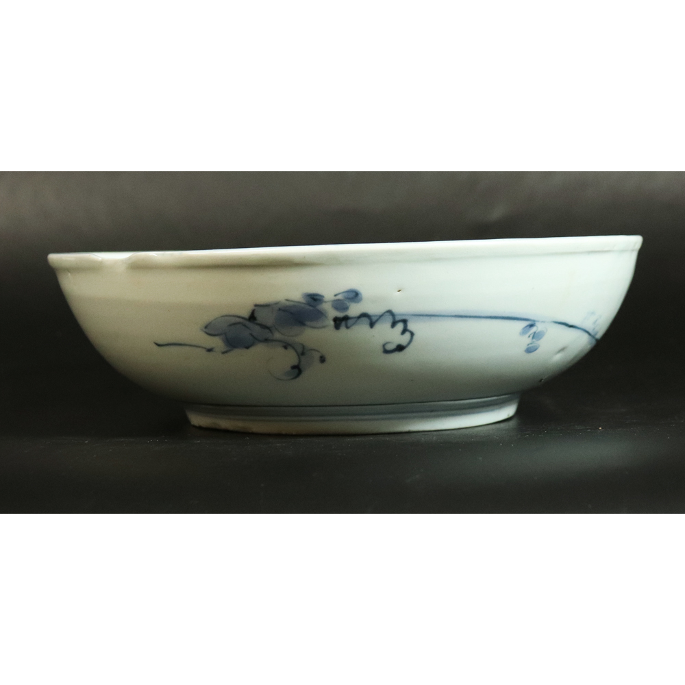 藍柿右衛門 古伊万里 | 花鳥文 ｜ 大林師友堂 古陶磁 大