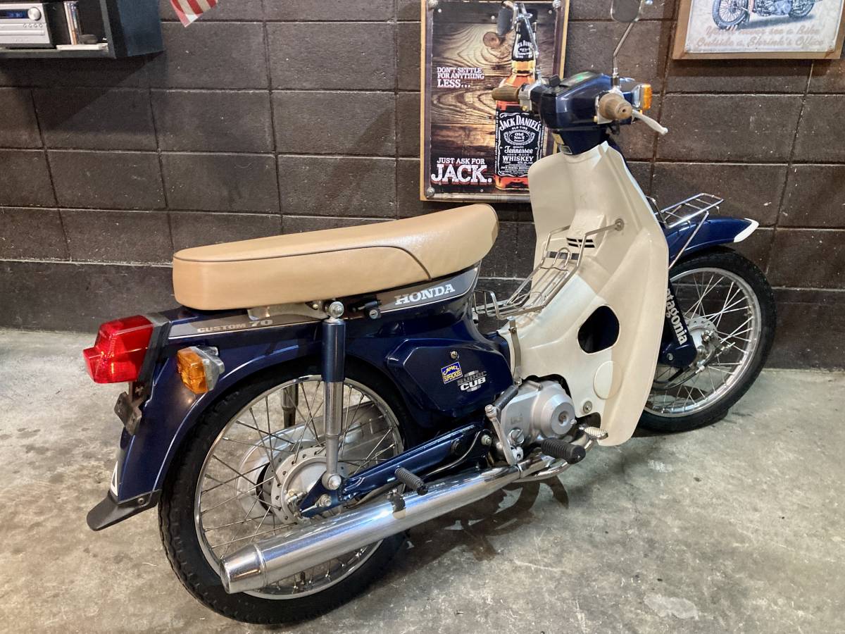 Honda Super Cub 70 Custom セルキック スーパーカブ 整備済 程度良 神奈川発 51cc 125cc 売買されたオークション情報 Yahooの商品情報をアーカイブ公開 オークファン Aucfan Com