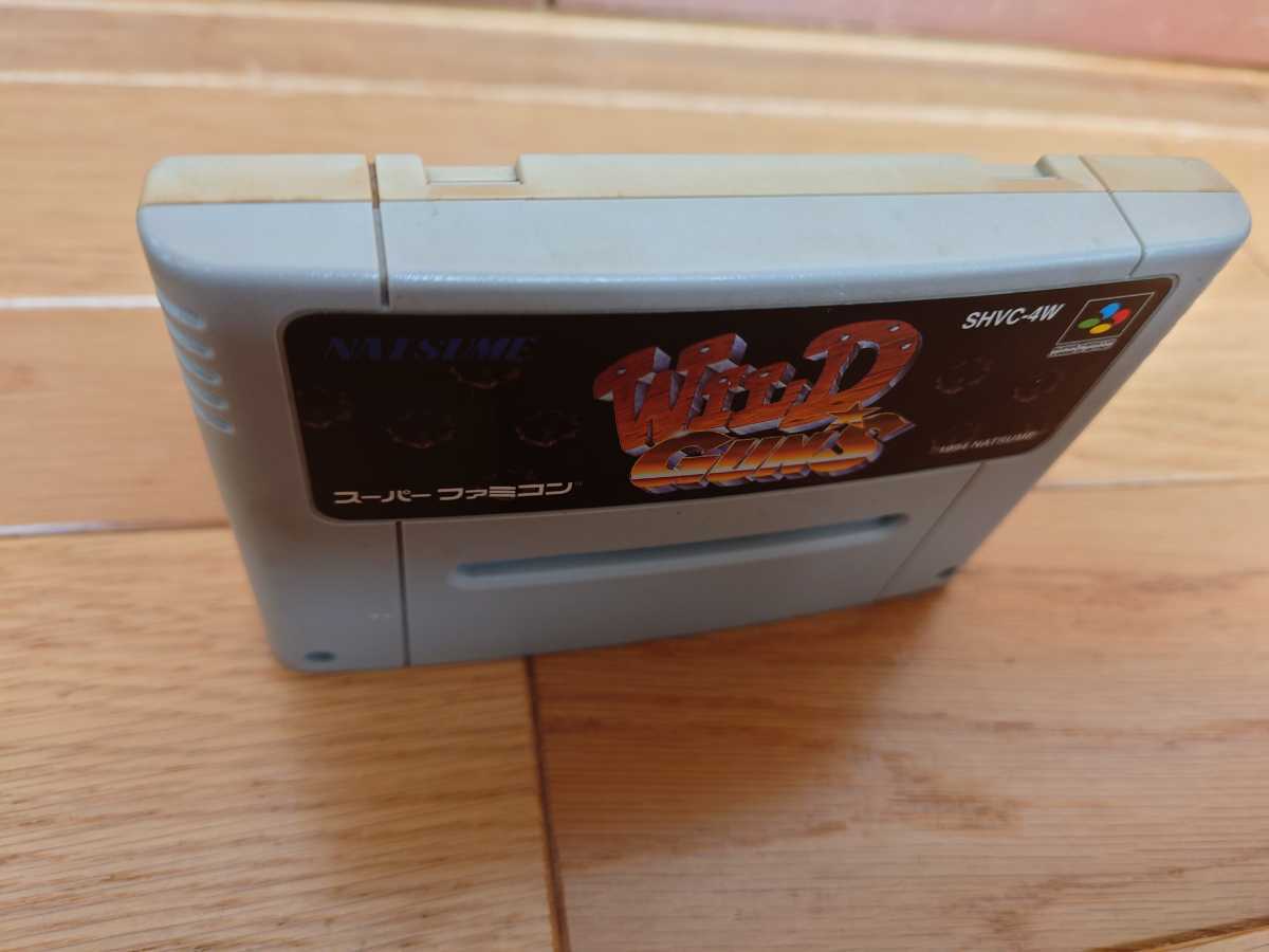 SFC スーファミ ソフト ワイルドガンズ 動作確認済み Wild Guns 