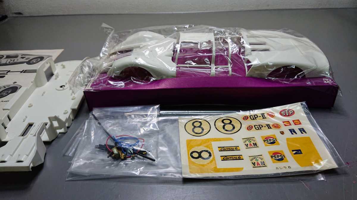 バンダイ 1/16 ポルシェ906 旧イマイ金型 カレラ6 PORSCHE906 
