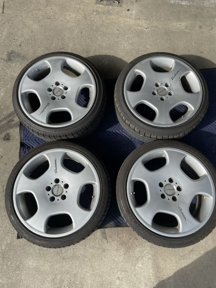 送料着払い！WALD ディッシュホイール 19インチ 8.5j 9.57j 114.3-5H