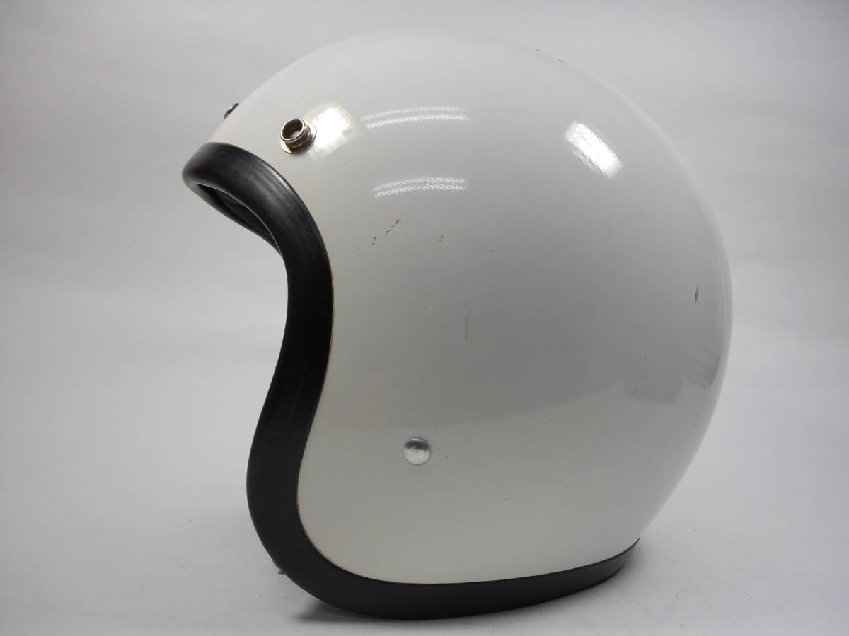 Sシェル！70s BELL R-T ジェットヘルメット 6 3/4 目深加工済み M ☆ 70