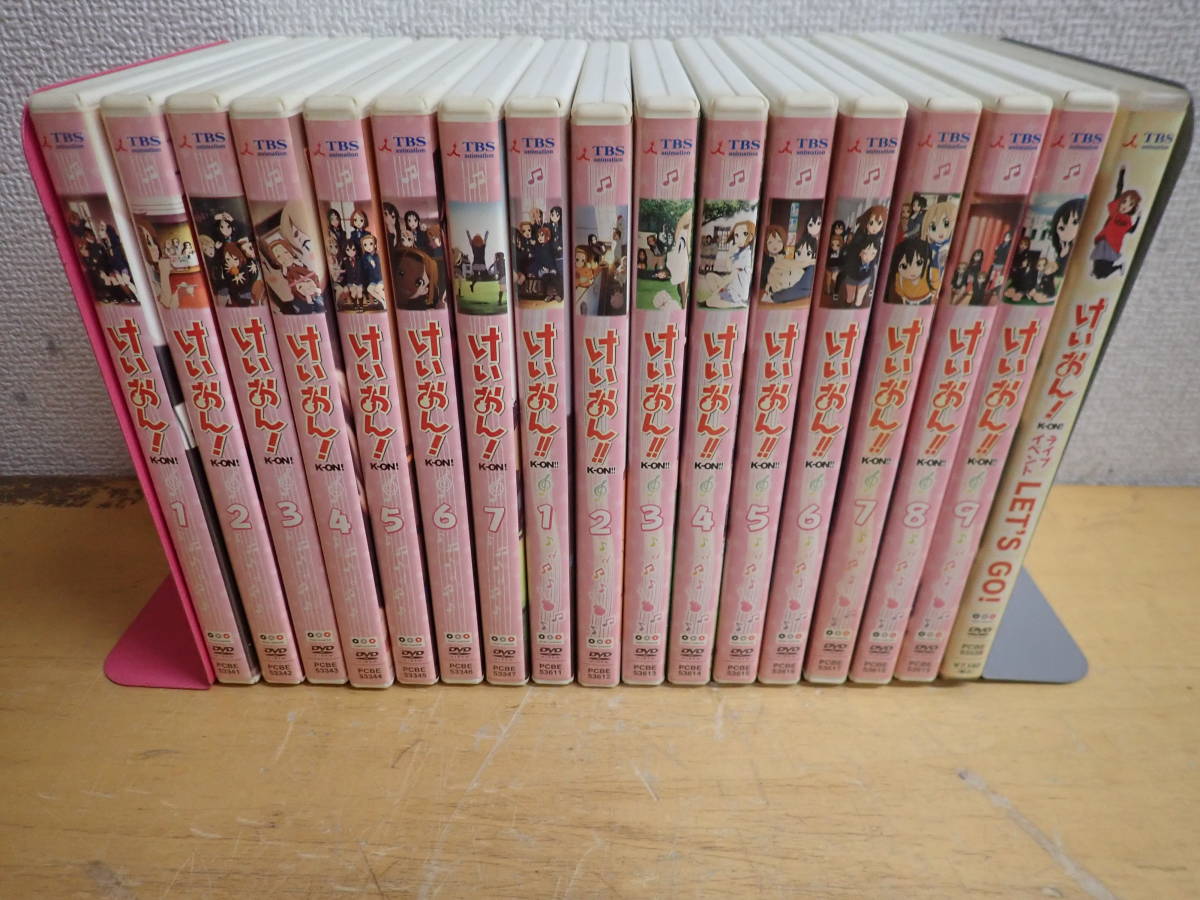 けいおん【1期+2期+劇場版】DVD 全17巻セット けい