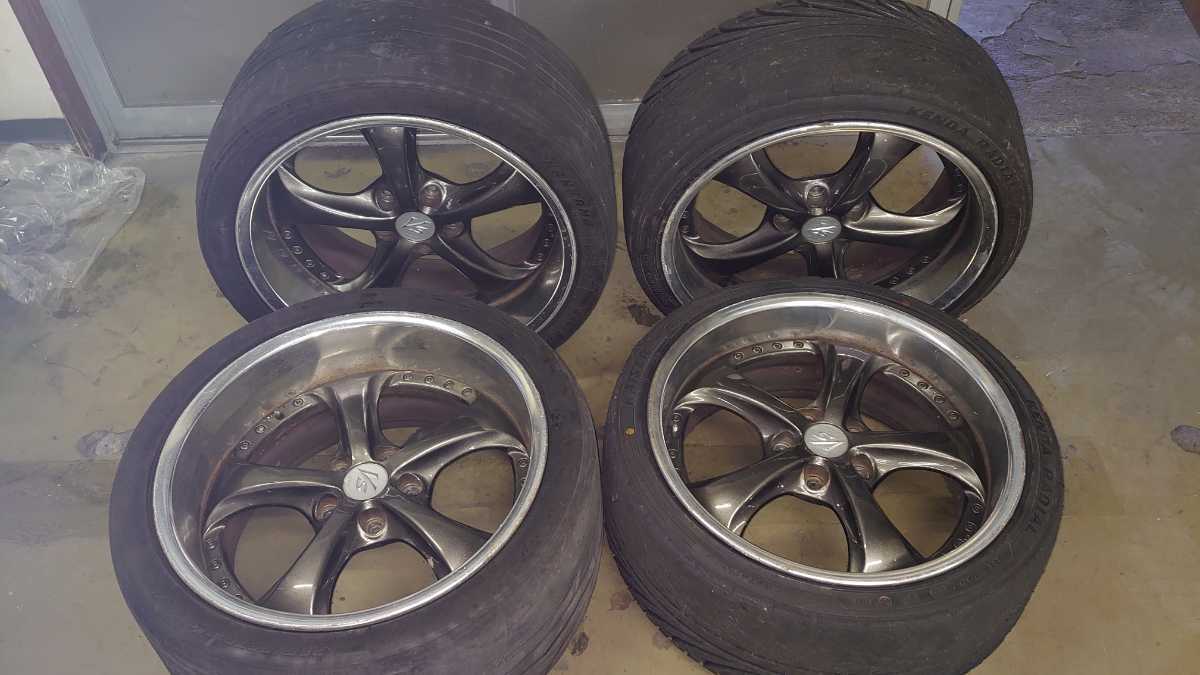 WORK VS 18インチ VS-KF 9.5j 600本限定カラー『Chrome 最終値下げ 即納