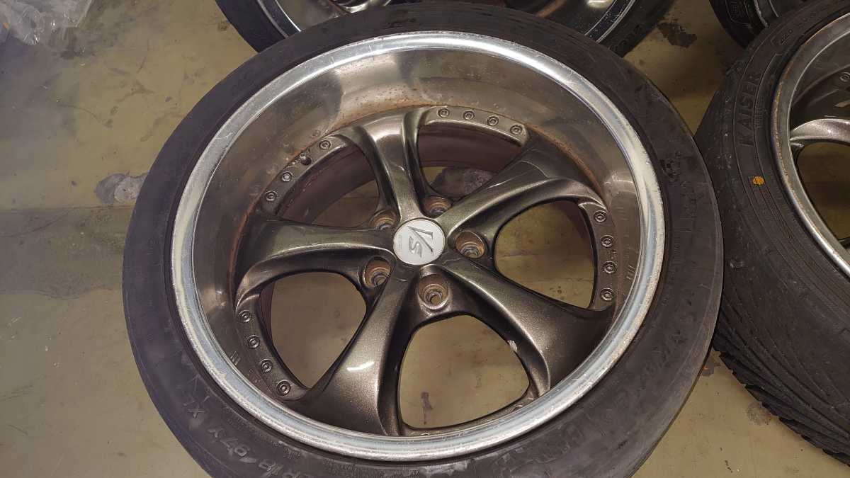 WORK VS 18インチ VS-KF 9.5j 600本限定カラー『Chrome 最終値下げ 即納